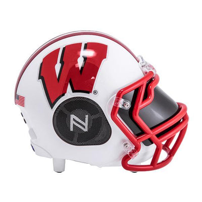 Wisconsin Badgers Bluetooth Speaker Helmet - NIMA Speakers