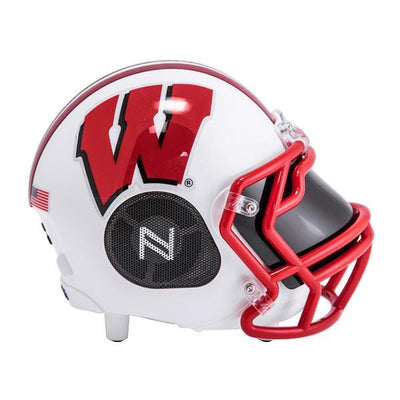 Wisconsin Badgers Bluetooth Speaker Helmet - NIMA Speakers