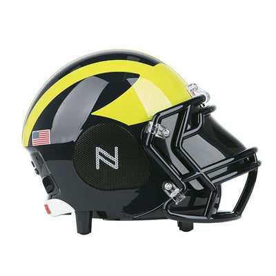 Michigan Wolverines Bluetooth Speaker Helmet - NIMA Speakers