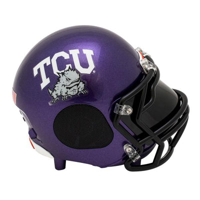 TCU Horned Frogs Bluetooth Speaker Helmet - NIMA Speakers